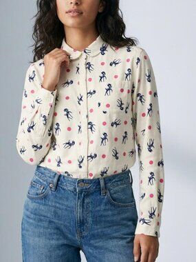 NWT Uniqlo x Disney "Bambi" Flannel Shirt